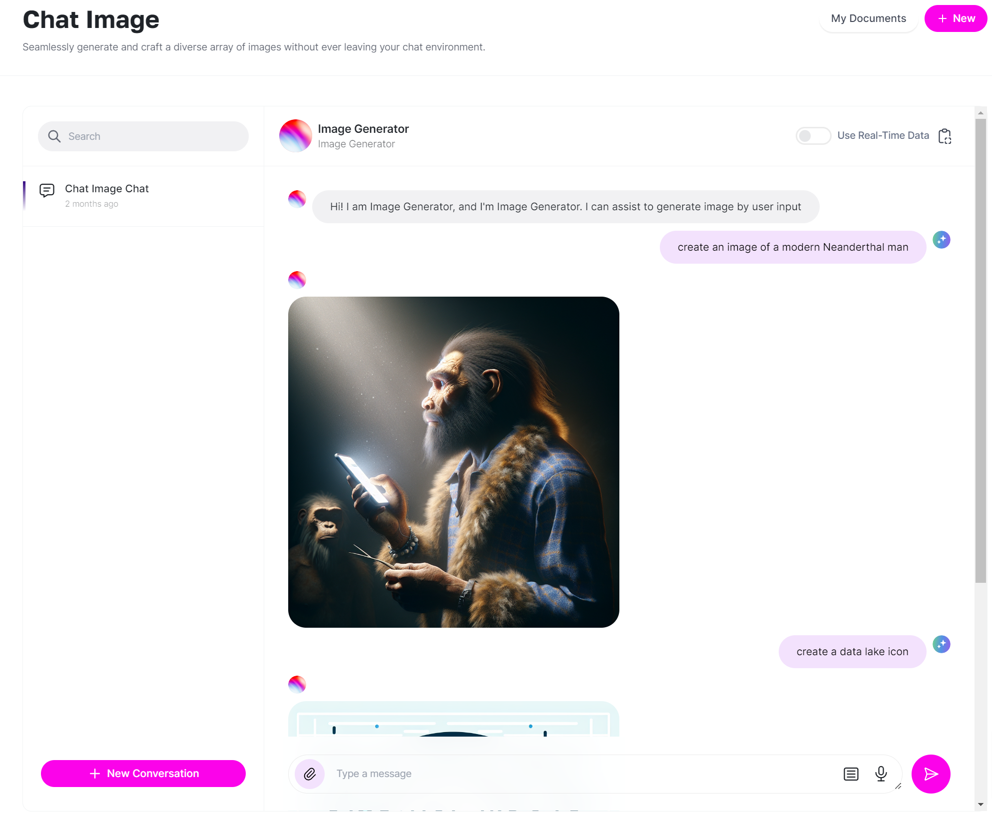AI Chat Image Generator